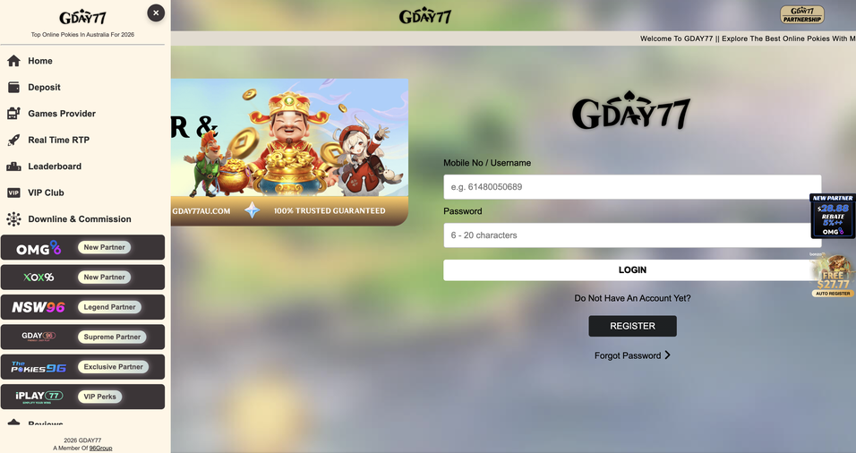 gday77 Gameplay